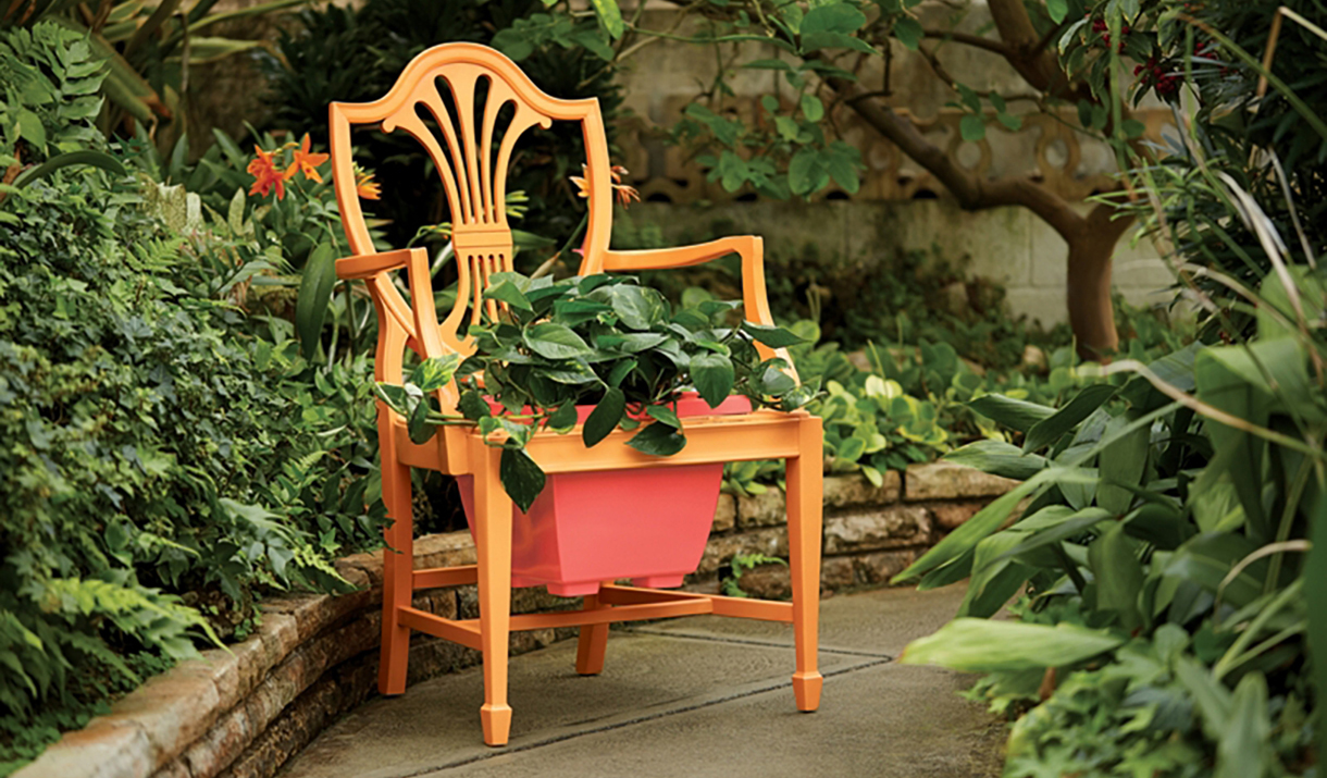 Planter Chair Project | Krylon® Spray Paint