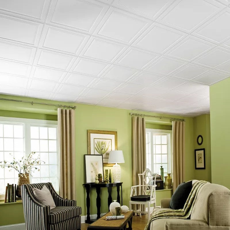 Shop Basement Ceiling Tiles | Ideas For Basement Ceilings | Easy Install – Kanopi by Armstrong