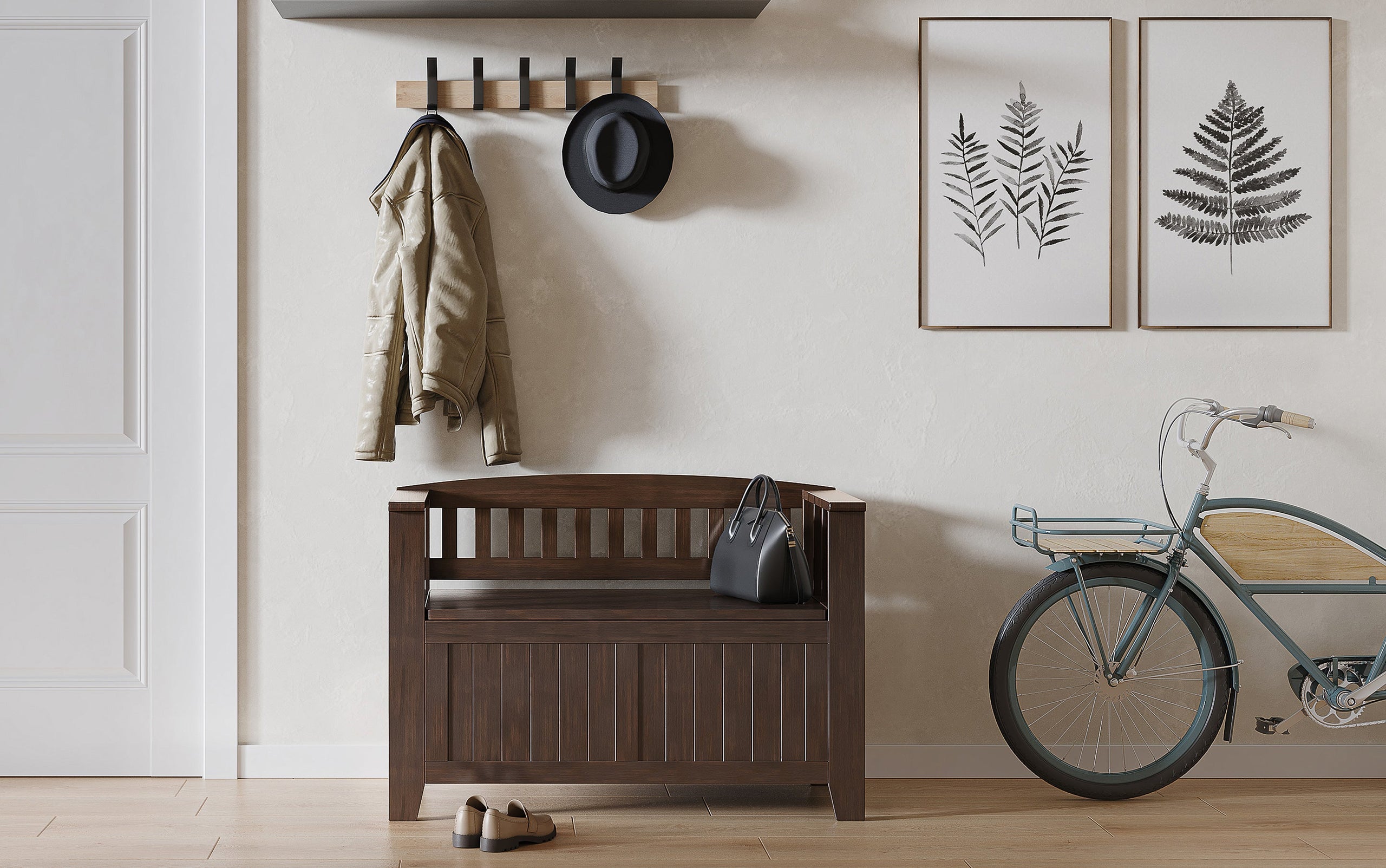 Small Bench Storage Unit Acadian Small Entryway Storage Bench