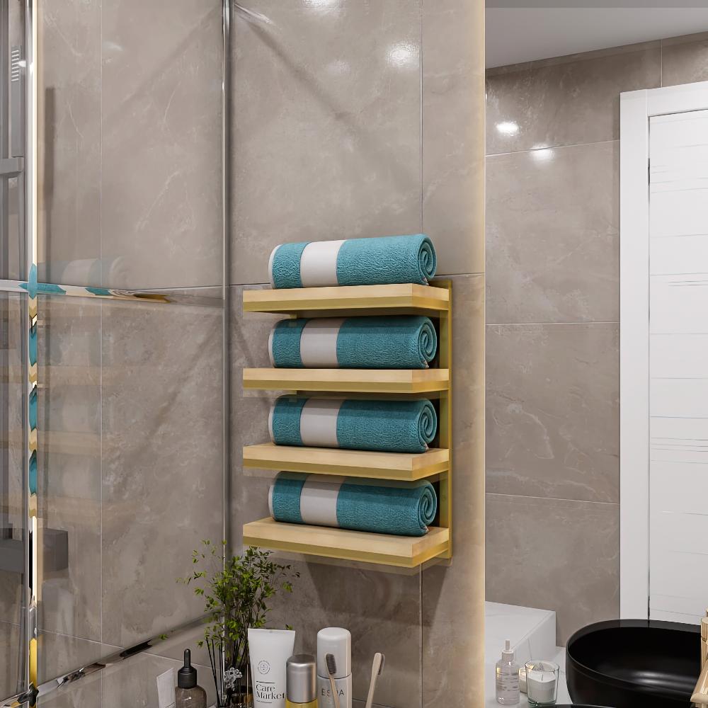 Stainless Steel Wall Mounted Towel Rack For Rolled Towels Stainless Steel Wall Towel Rack For Rolled Towels Tier Towel
