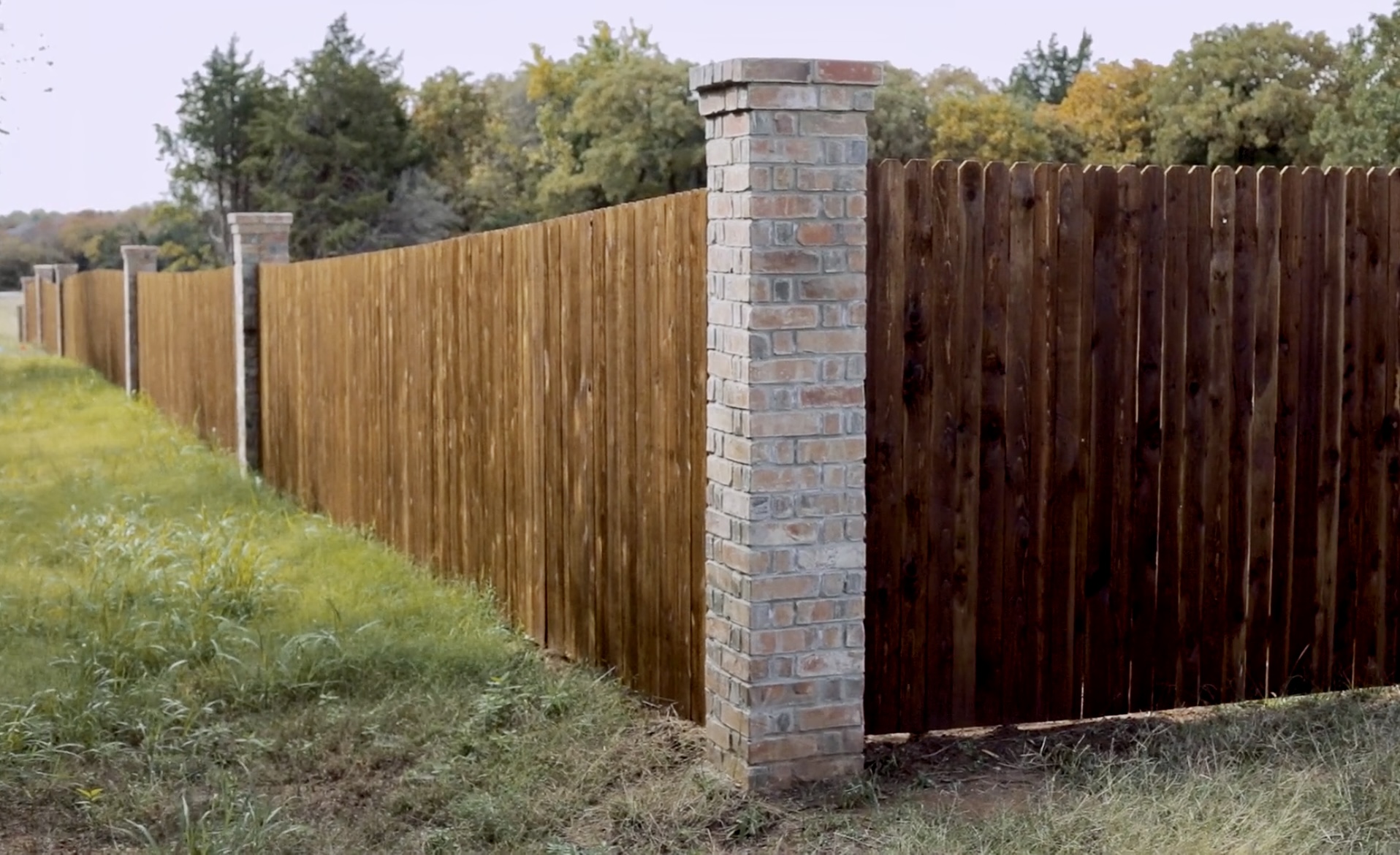Stockade Wood Fence Installation & Replacement in OKC