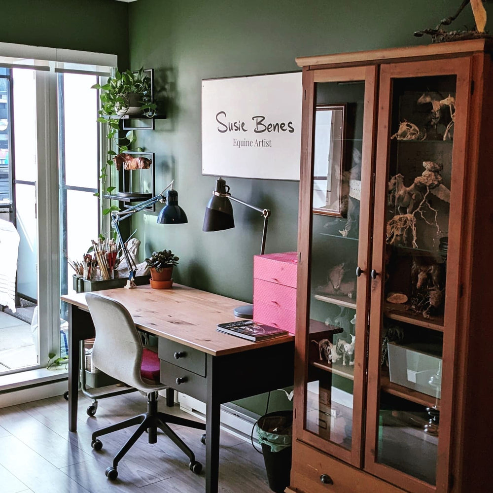 The Home Sculptor's Studio: Inspiration for Your Small Artist's Space - Susie Benes