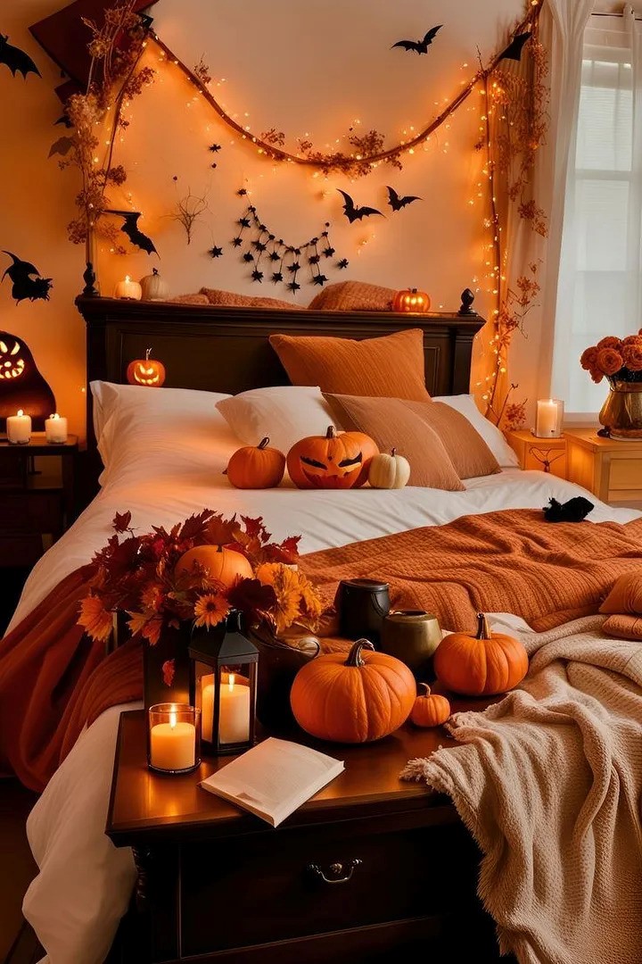 Time for Spooky Celebrations: Here's Some Halloween Bedroom Decor Ideas. | Naturesoft Bedding