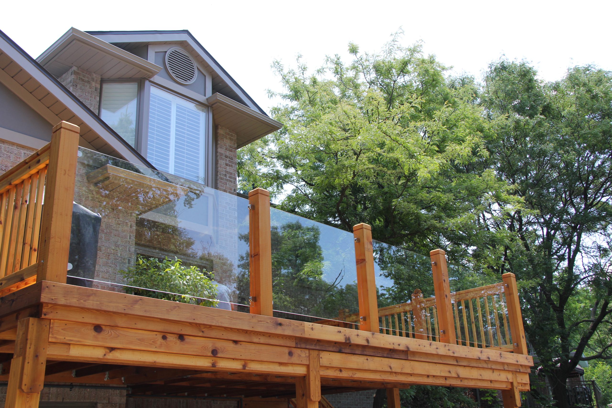 Top Rail Glass Railing - InvisiRail™ Glass Railing System