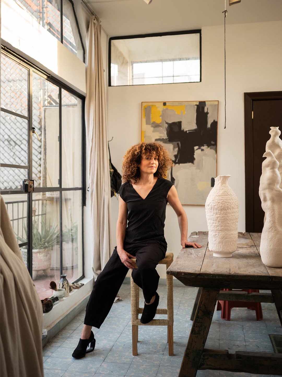 Tour an Artist's Tile-Filled Mexico City Home