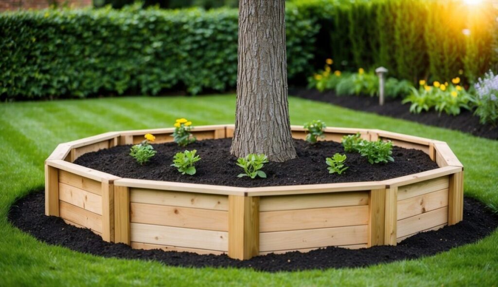 Tree Edging Ideas (Photos): Simple and Creative