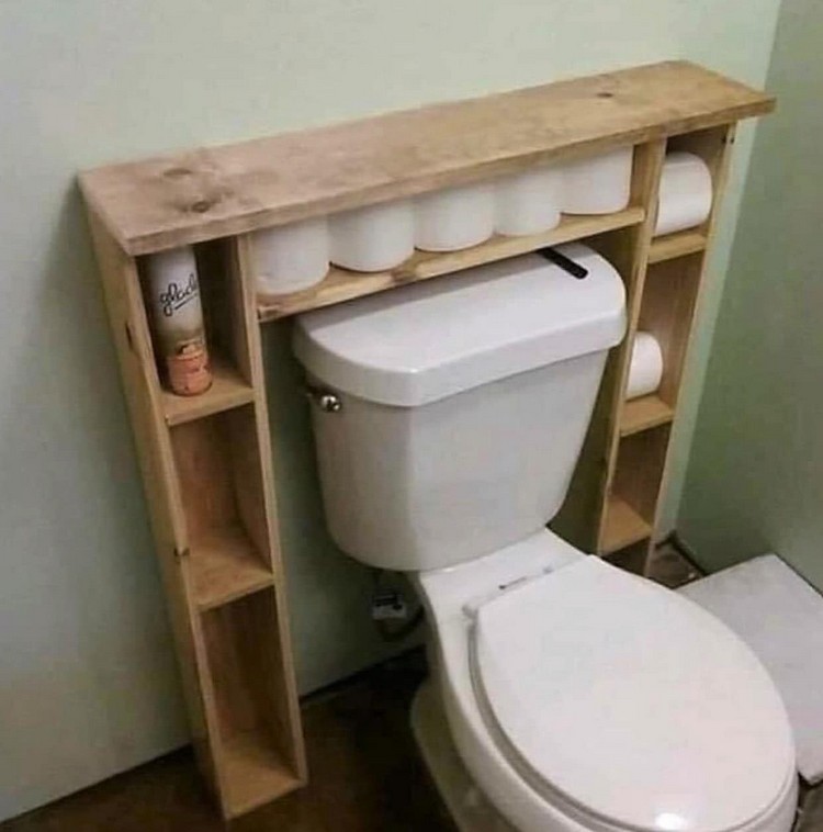 Using Old Pallets for Bathroom – Pallet Wood Projects