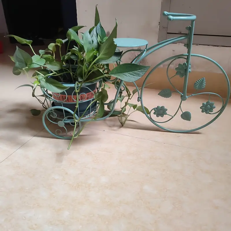 vintage bicycle plant stand sturdy metal bike like shelf - Temu Poland