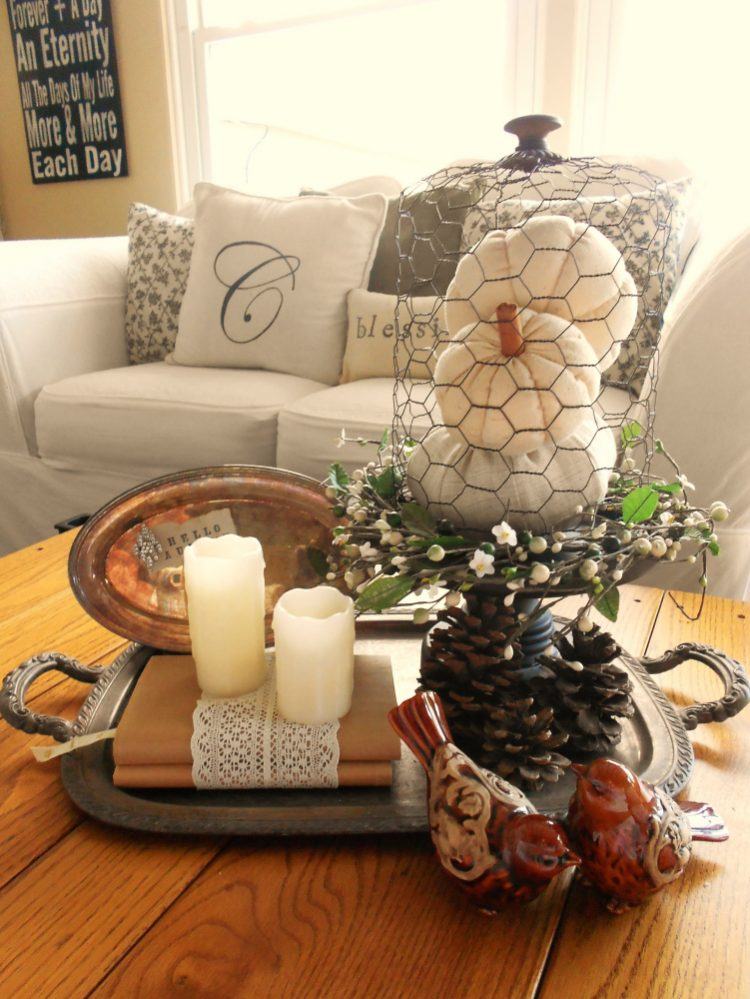 10 Beautiful Fall Vignettes for Seasonal Decor