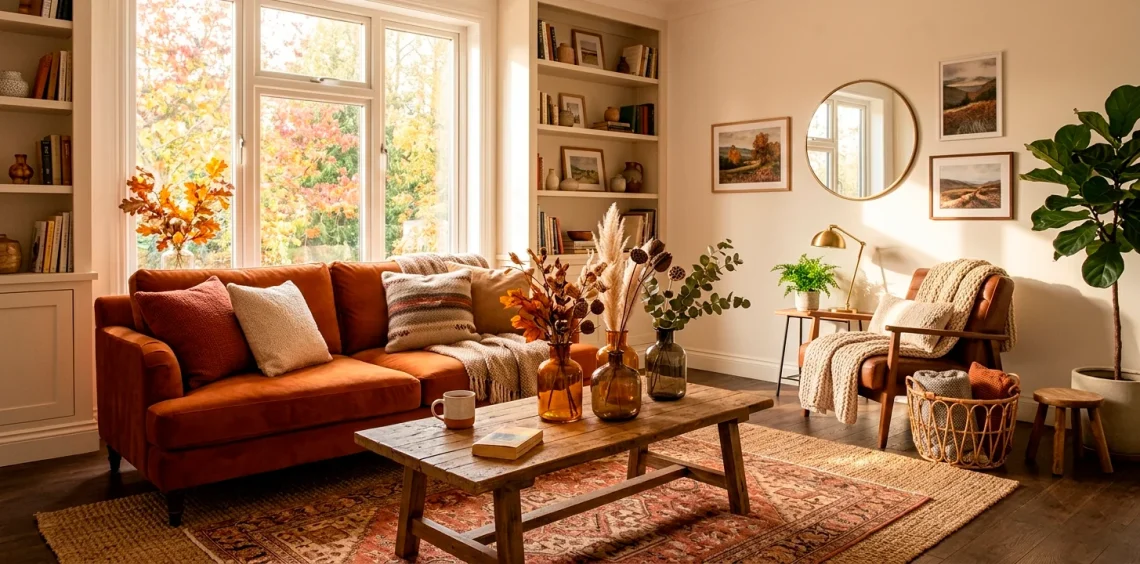 10 Burnt Orange Accents for a Cozy Autumnal Vibe - SpaceOfMuse