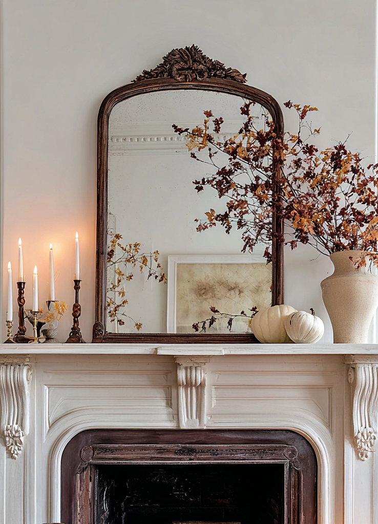13 Beautiful Fall Mantel Ideas Guaranteed to Impress