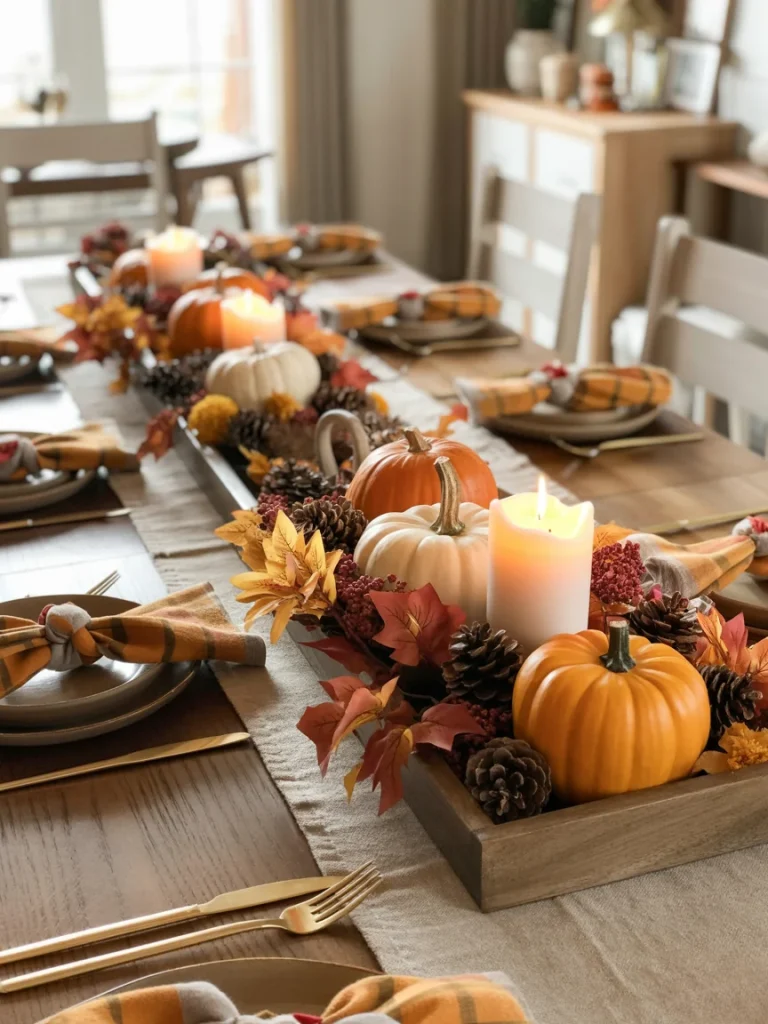 15+ Great Fall Dining Room Table Decor Ideas You'll Need