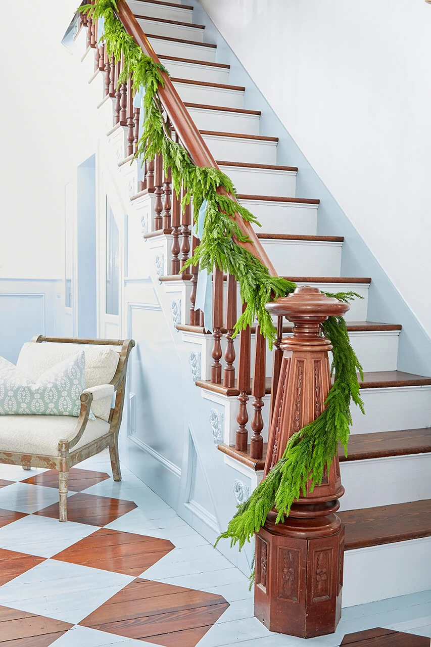 192” Real Touch Norfolk Pine Garland