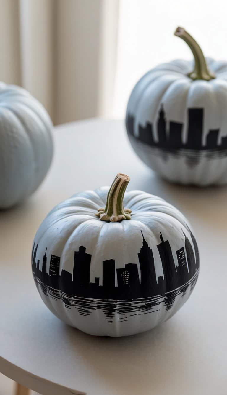 23 Cool Painted Pumpkin Ideas That Will Stand Out This Fall - The Melrose Family