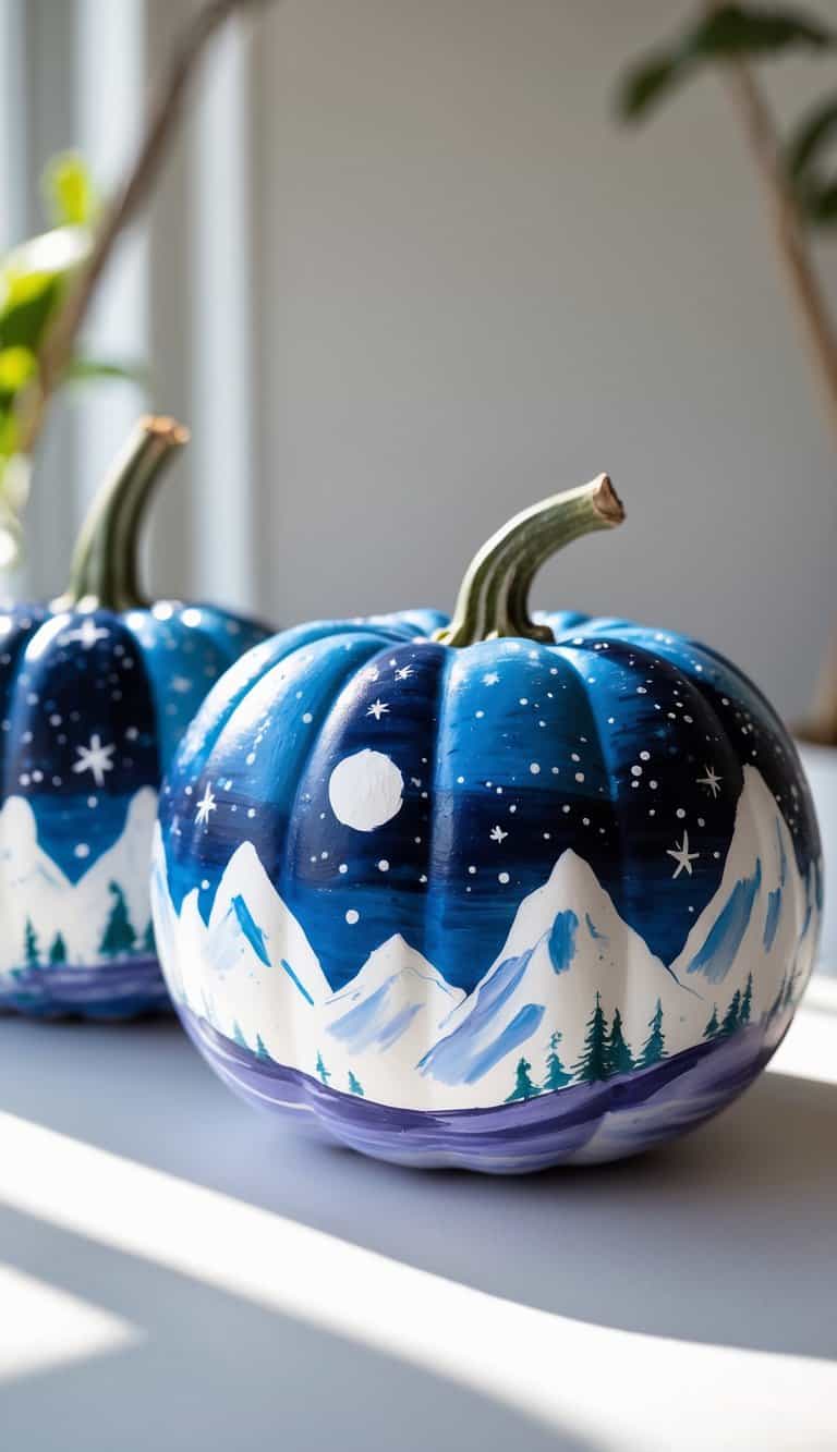 23 Cool Painted Pumpkin Ideas That Will Stand Out This Fall - The Melrose Family