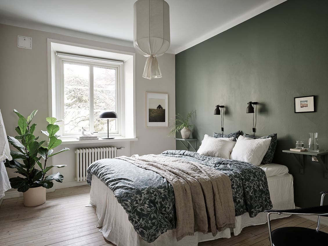 30 inspiring dark green bedroom ideas - COCO LAPINE DESIGN