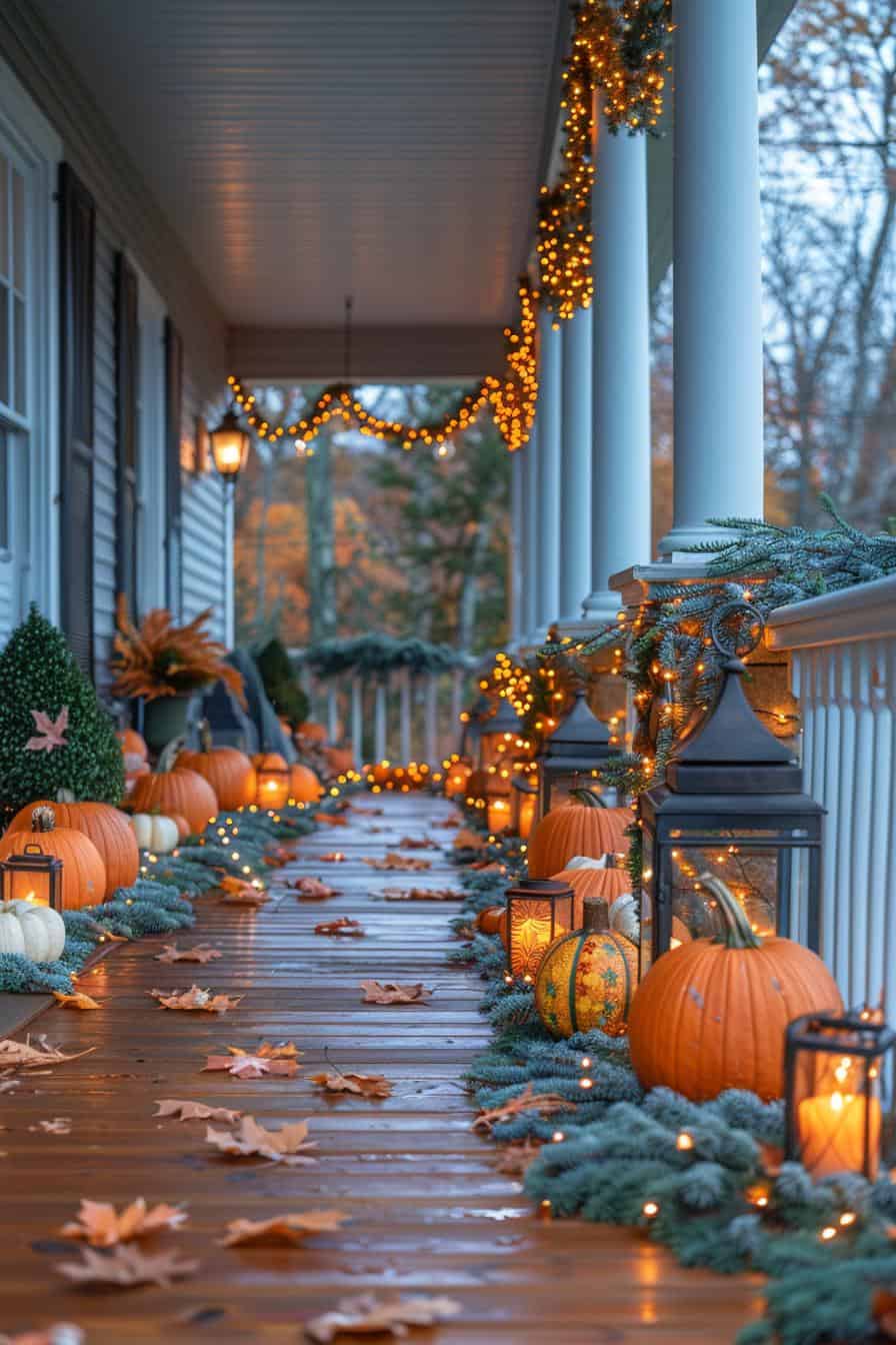 45 Fall Porch Decor Ideas To Liven Up Your Home Entrance