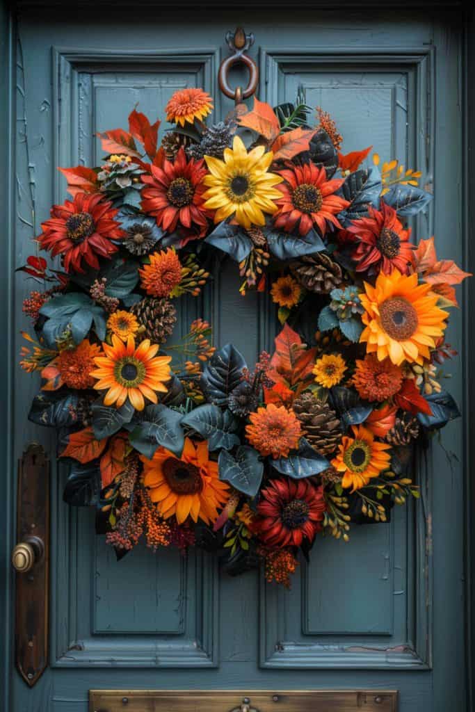 49 Fall Wreath Ideas: Eye-Catching Designs for Autumn Doors