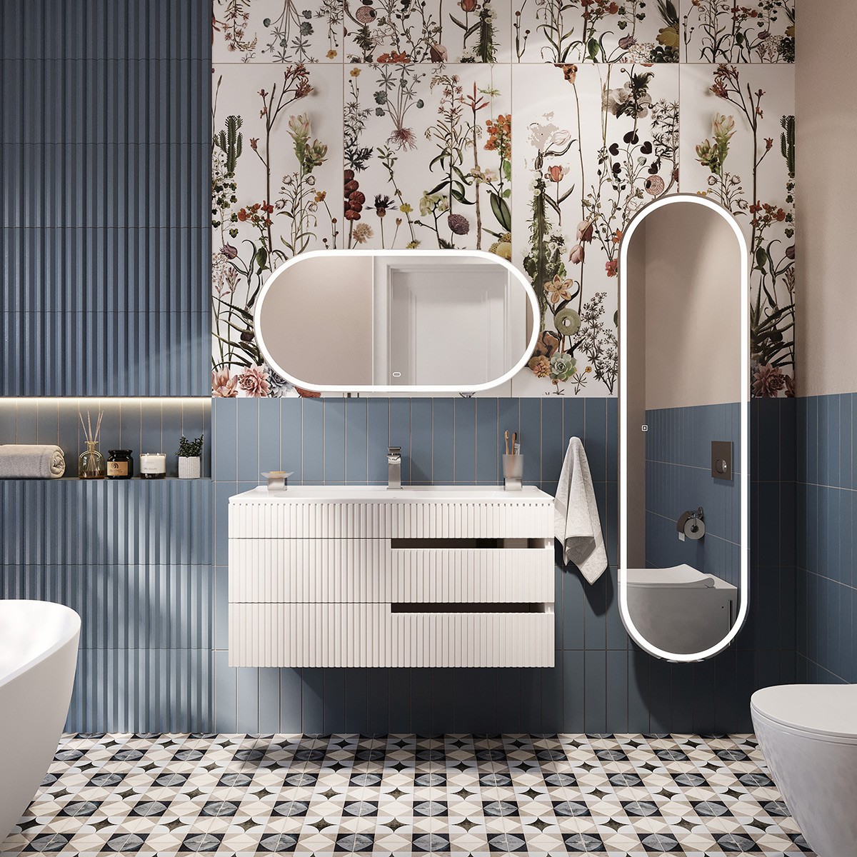 51 Bathroom Color Ideas To Enliven Your Daily Routine