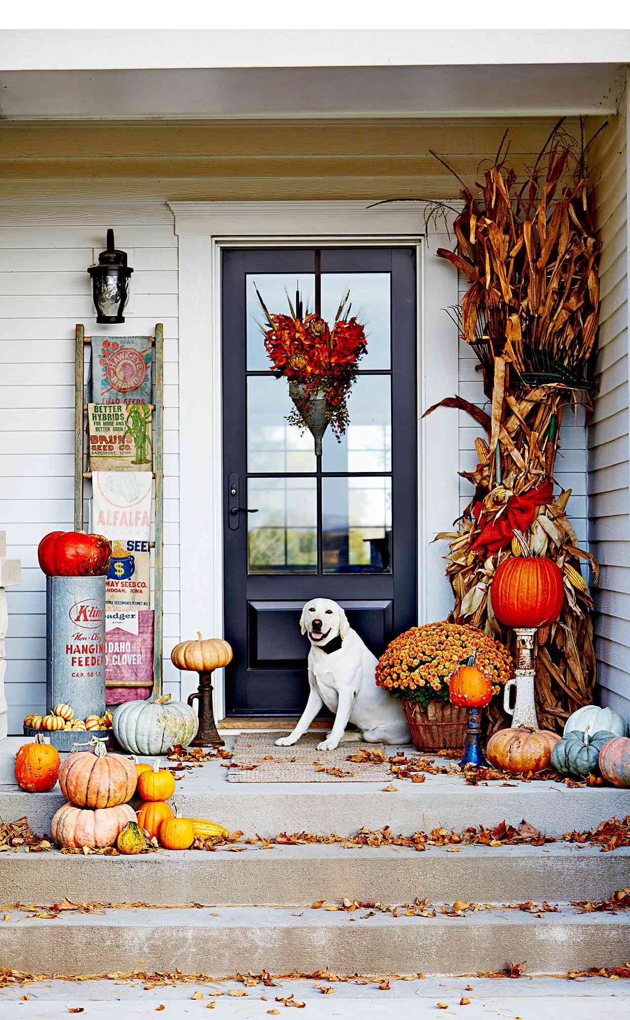 7 Fall Door Decorations Beyond Wreaths