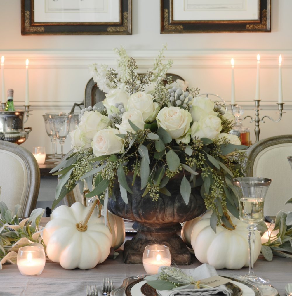 A Neutral Thanksgiving Table - Sanctuary Home Decor