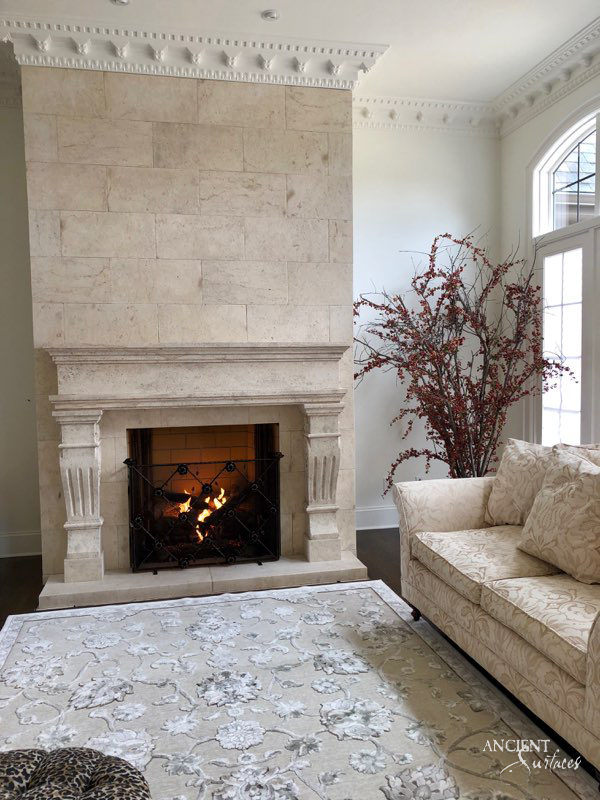 Antique Gothic fireplace – Antique Fireplaces