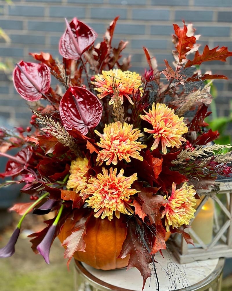Autumn Arrangement in Willenhall West Midlands - Flowers by Jennifer
