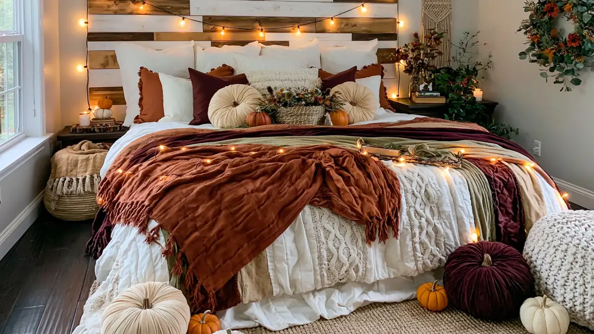 Autumn Bedroom Decor Ideas for a Comfortable Seasonal Retreat - The Decor Nest