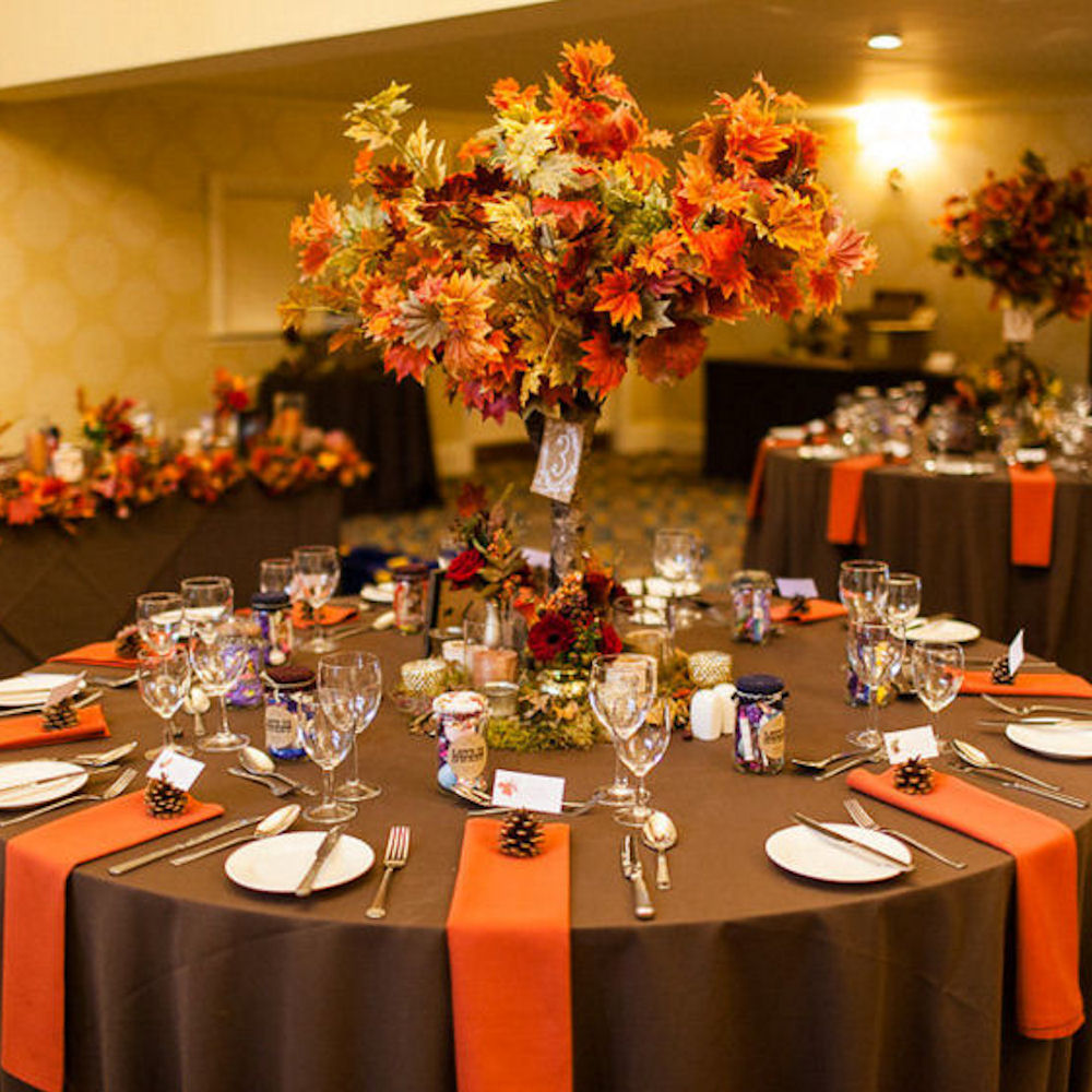 Autumnal Table Decorations Vase Farmhouse Dining Table Centerpiece Ideas Fall Table Decor Ideas: 15 Autumnal Tablescapes
