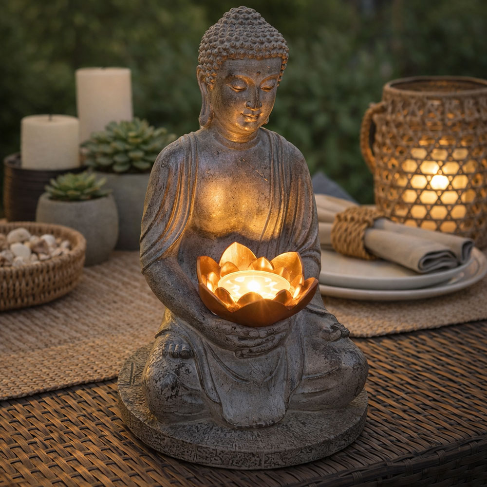 Ceramic Solar Lights Brown Ceramic Solar Lantern – Hollow Design, Light Sensor, Waterproof Hanging Lamp For Patio,
