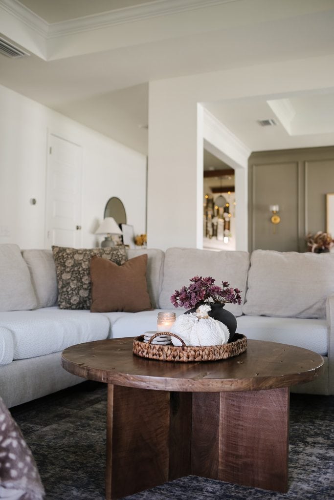 Coffee Table Decor For Fall Story - A Blissful Nest