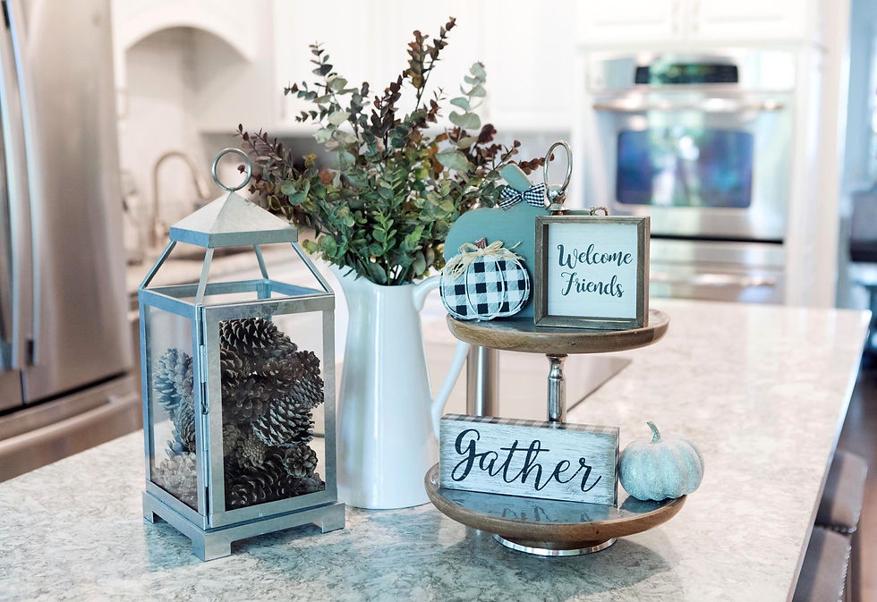 Create a Tablescape, Fall Decor & More
