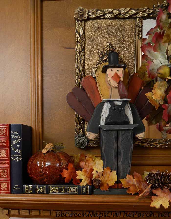 Decorate Your Mantel For Fall and Thanksgiving – Between Naps on the Porch