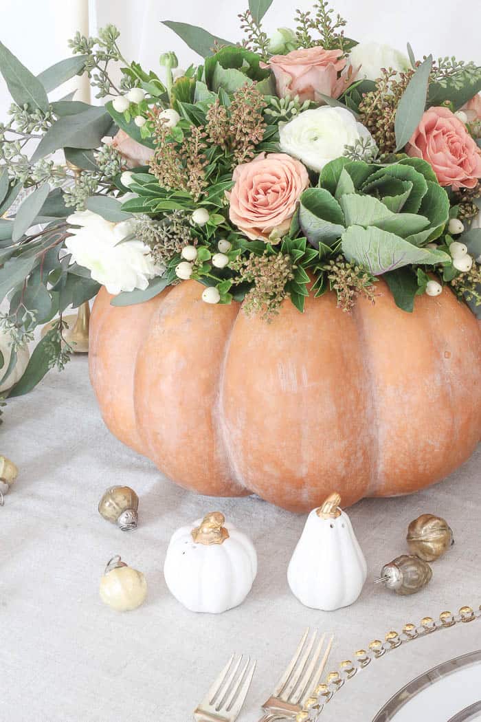 DIY Pumpkin Centerpiece - Rooms For Rent blog