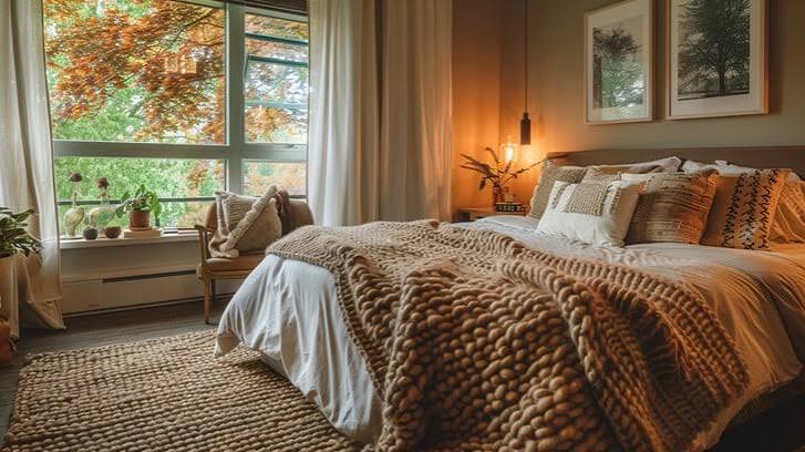Download Cozy Bedroom Interior Image - Bedroom, Cozy, Autumn | StockCake