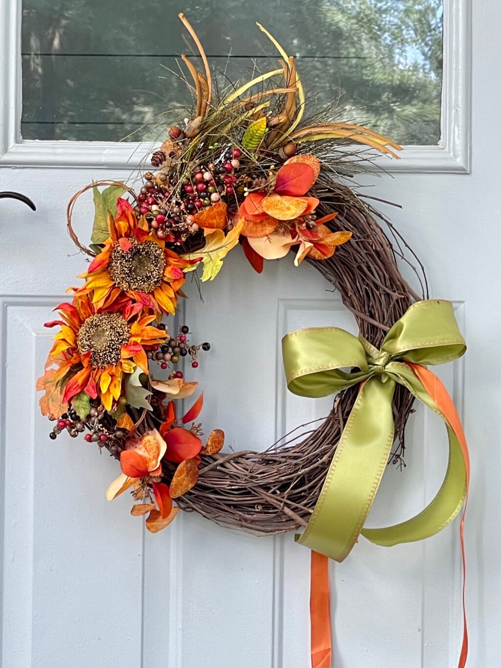 Easy Fall Wreath in 4 steps - Duke Manor Farm by Laura Janning