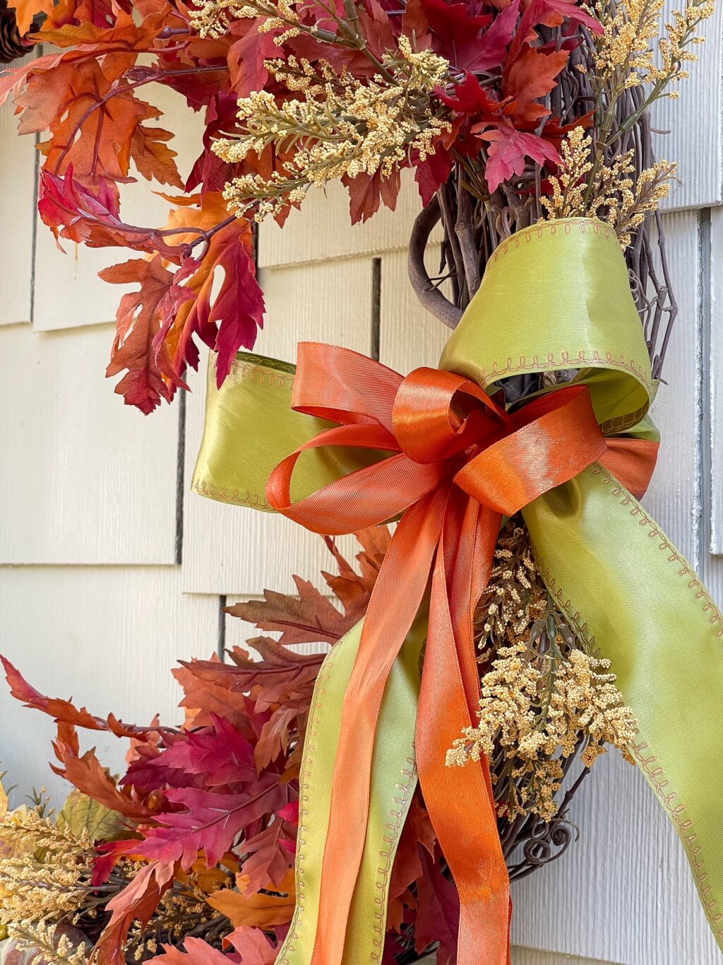 Easy Fall Wreath in 4 steps - Duke Manor Farm by Laura Janning