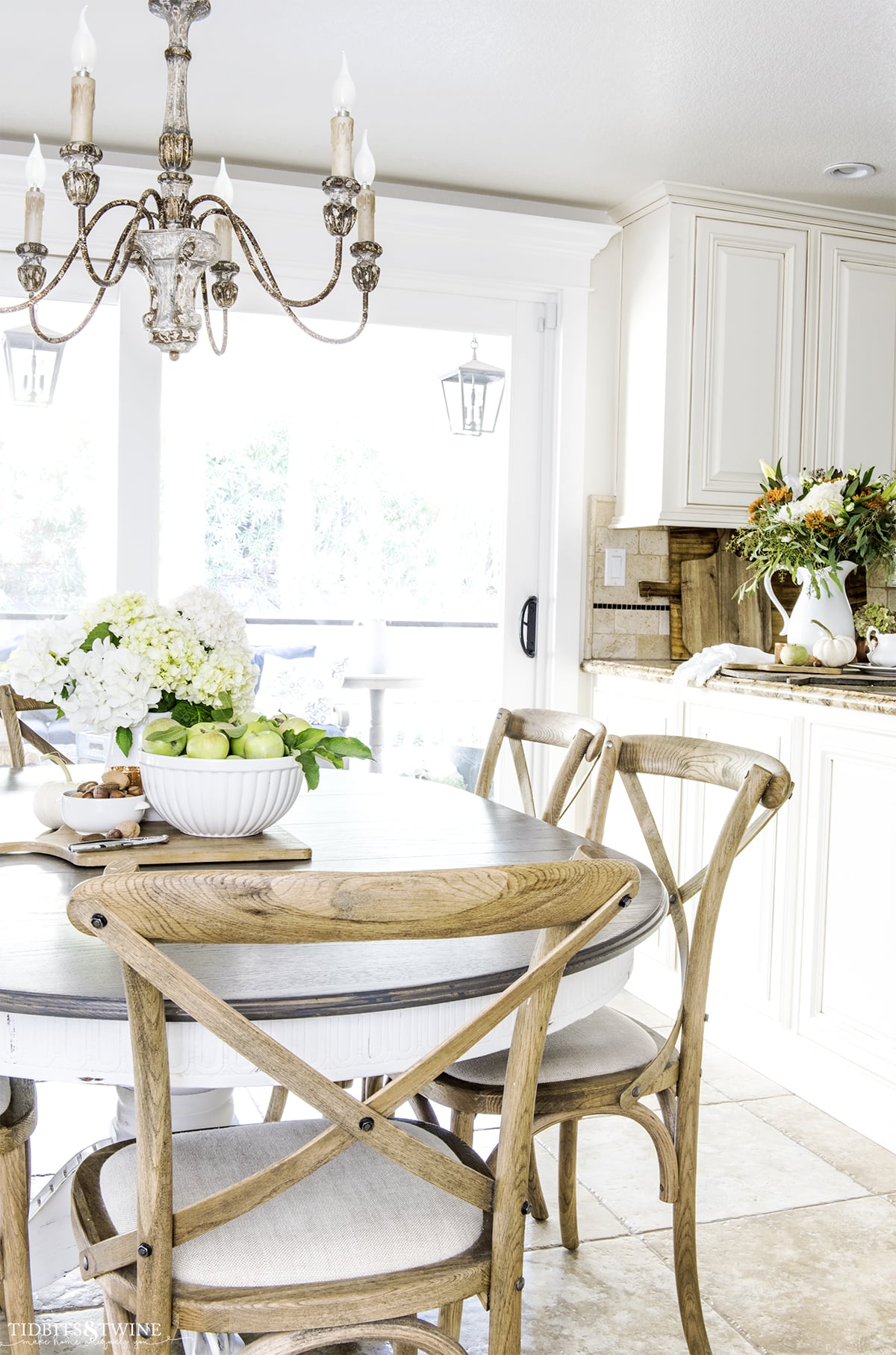 Easy & Natural Fall Kitchen Decor with Copper Accents - Tidbits&Twine