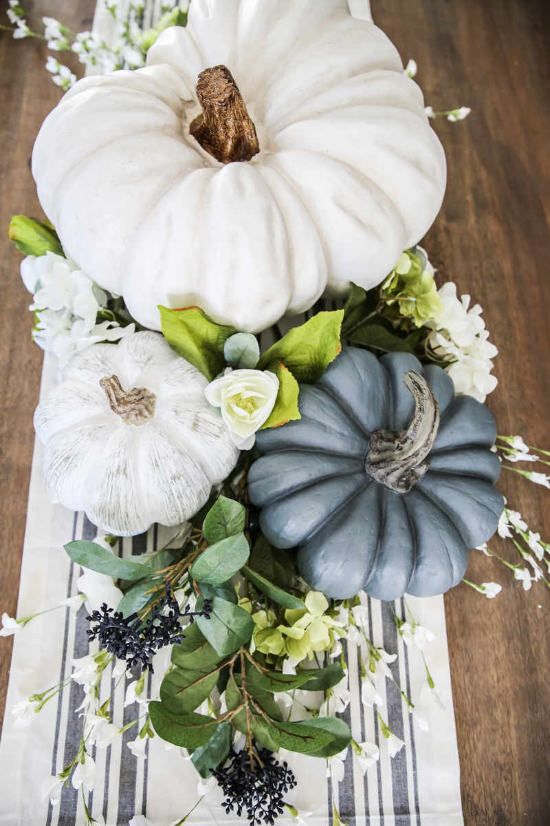 Easy Pumpkin Centerpiece - Bower Power