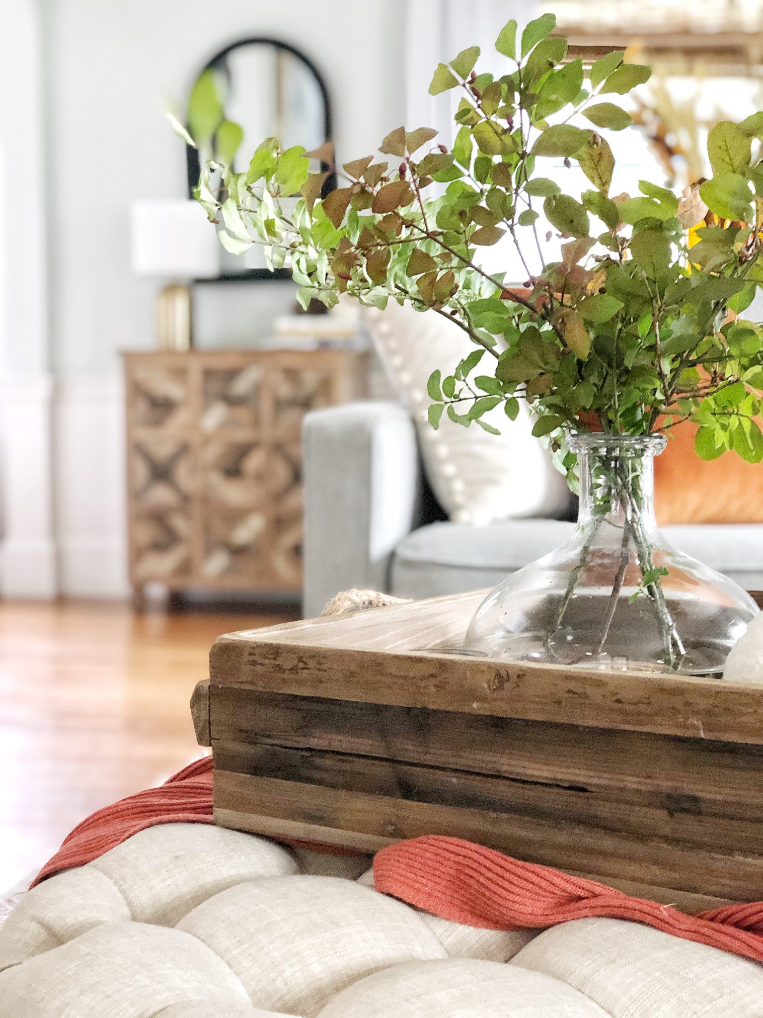 Fall Coffee Table Styling - Jordecor