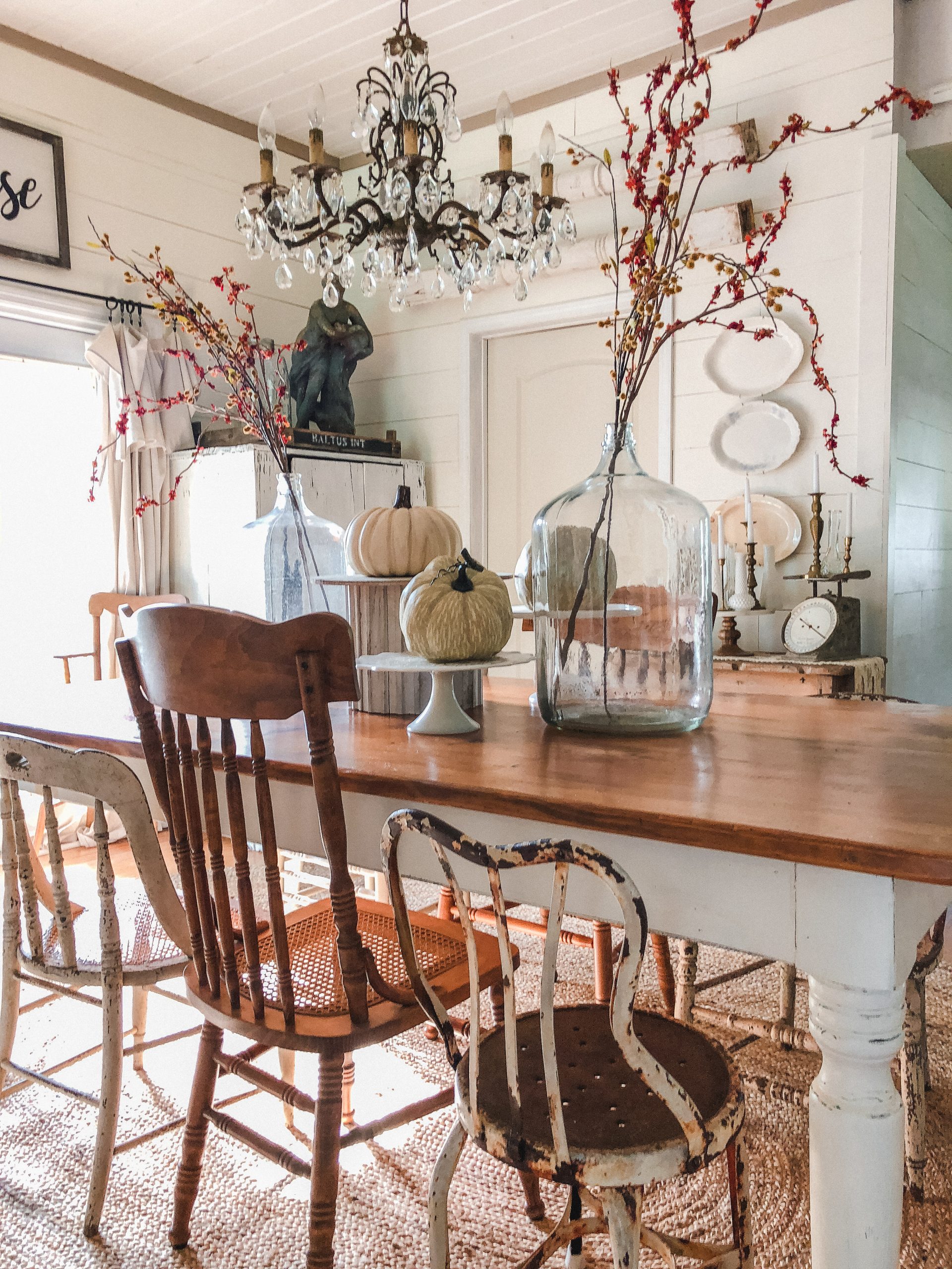 Fall Dining Room Decor