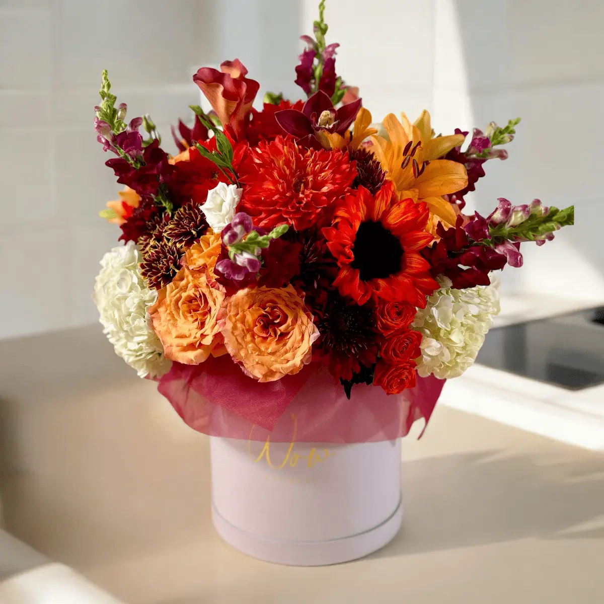 Fall Flower Mix Arrangements - Autumn Colors Delivered in NYC