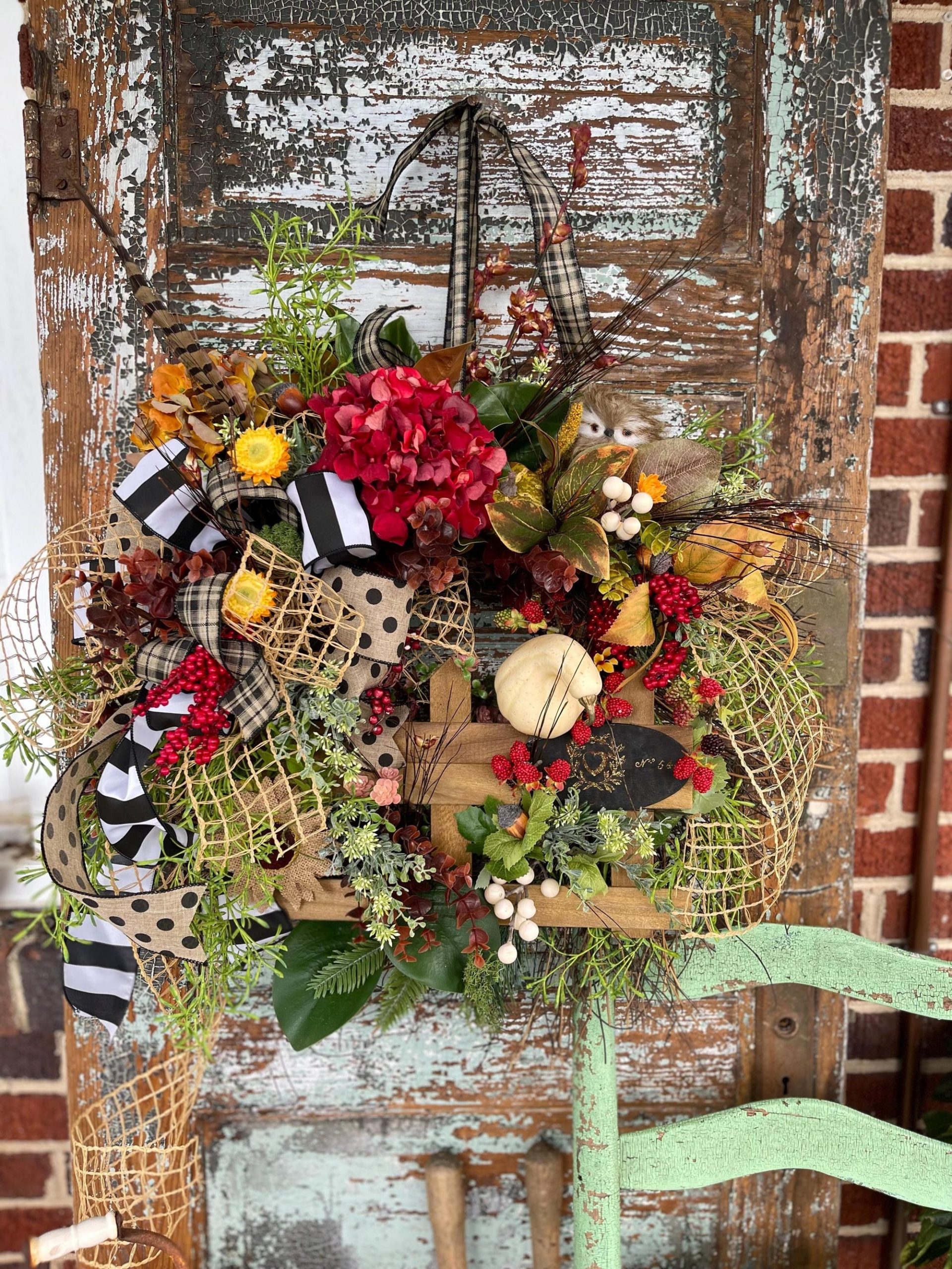 Fall Front Door Wreath
