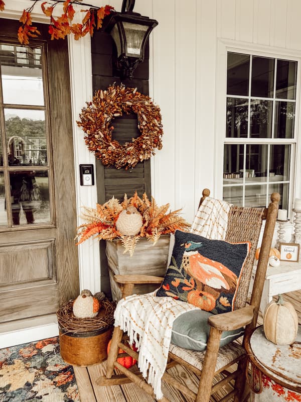 Fall Front Porch Inspiration - The Ponds Farmhouse