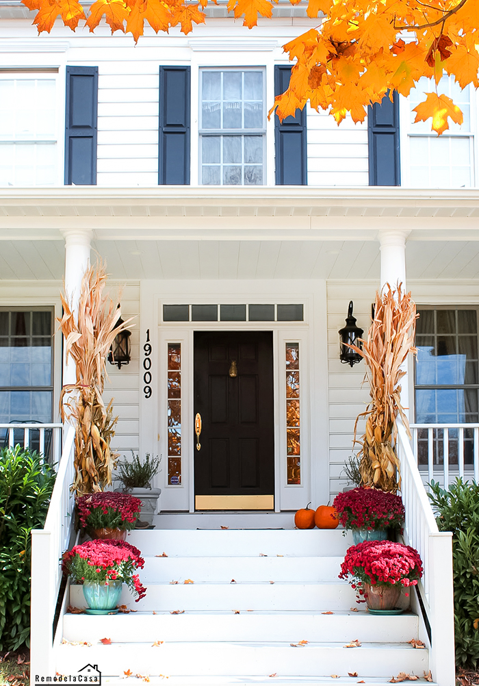 Fall - Halloween Porches - Remodelando la Casa