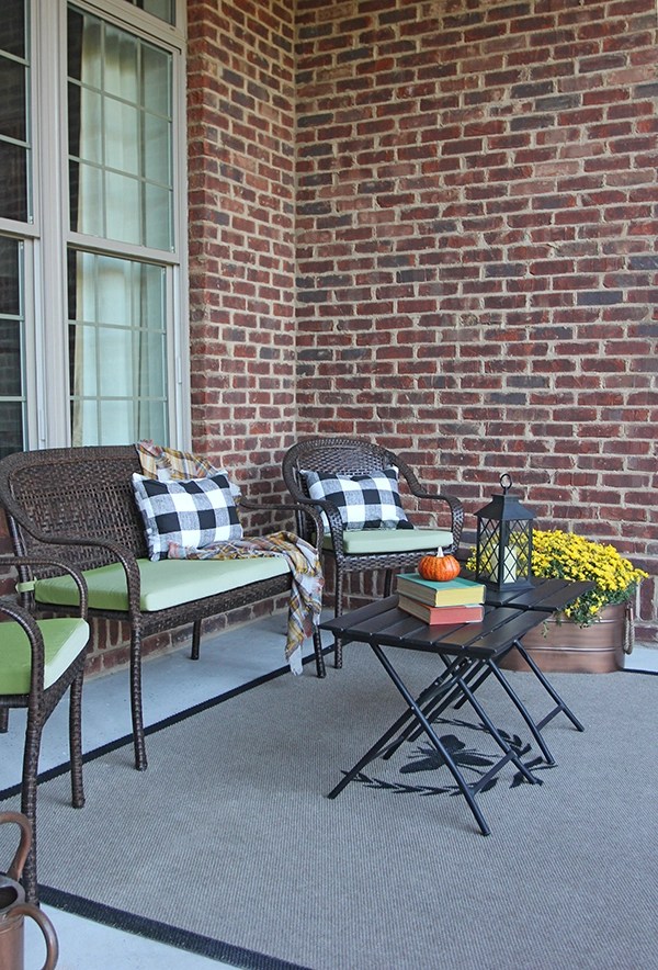 Fall on the Front Porch – Less Than Perfect Life of Bliss
