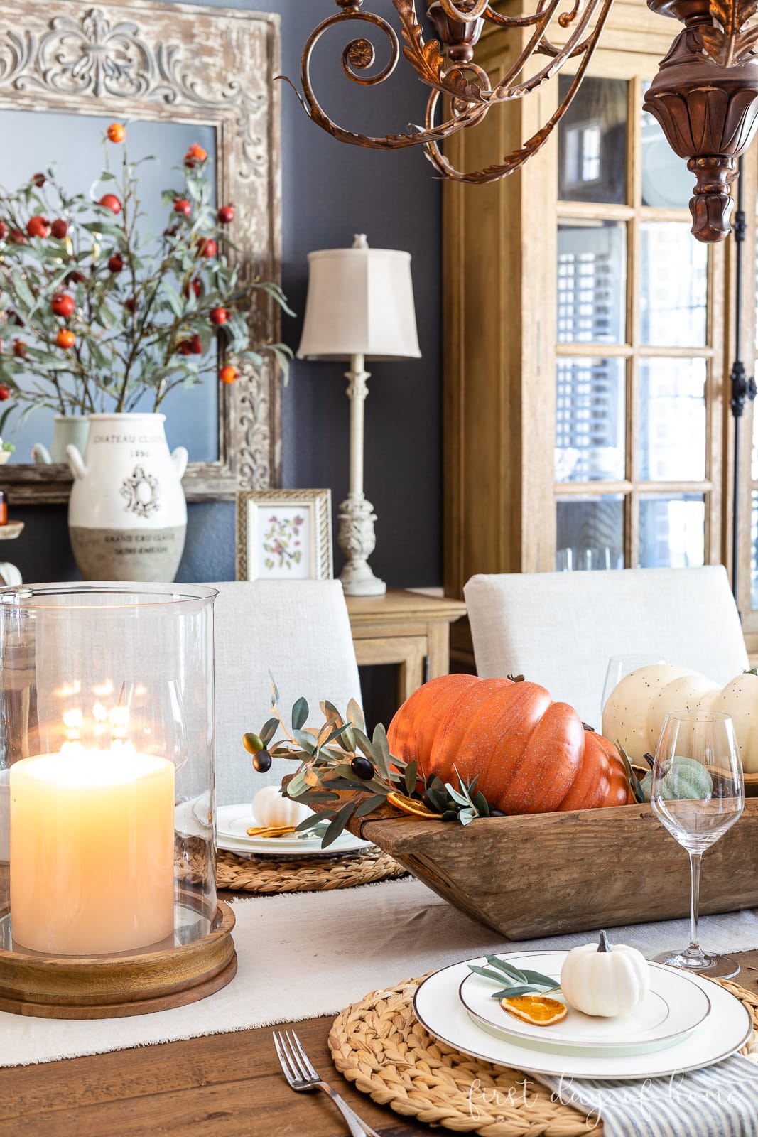 Fall Table Centerpiece Farmhouse Decor Dining Table Simple Fall Table Decor Ideas (2026)