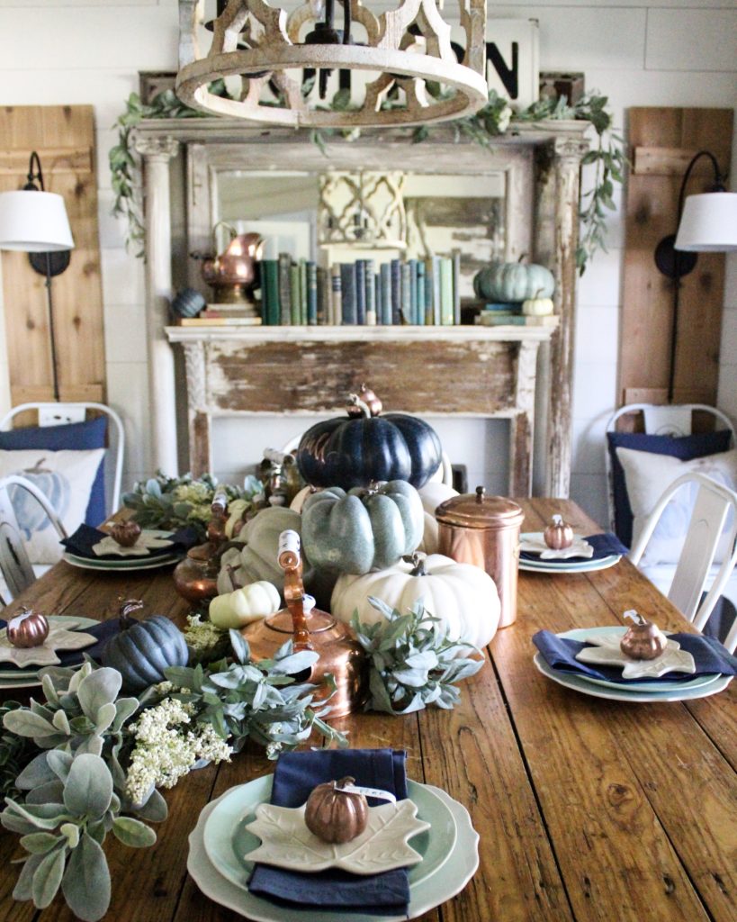 Fall Table Centerpiece Farmhouse Decor Dining Table Simple Fall Table Decor Ideas (2026)