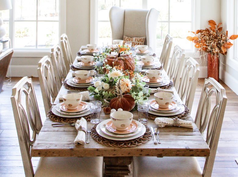 Fall Tablescapes by Holly Jolley for Special Dinner Parties