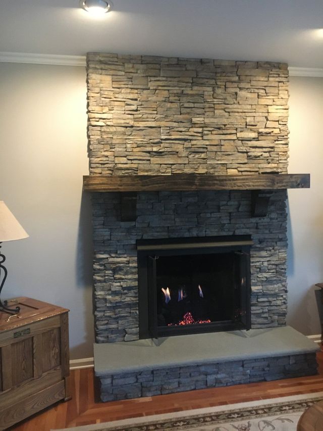 fireplace - McColgan's Masonry - Langhorne, PA